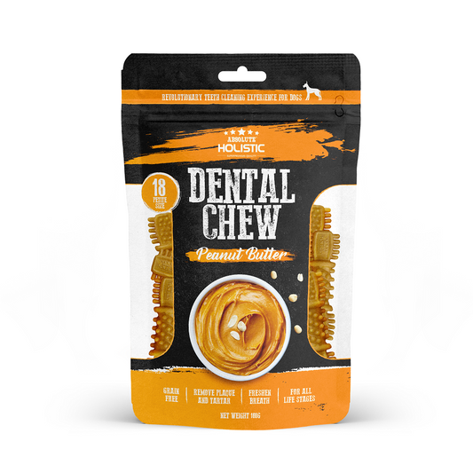 Absolute Holistic Dental Chew Peanut Butter Value Pack 160g