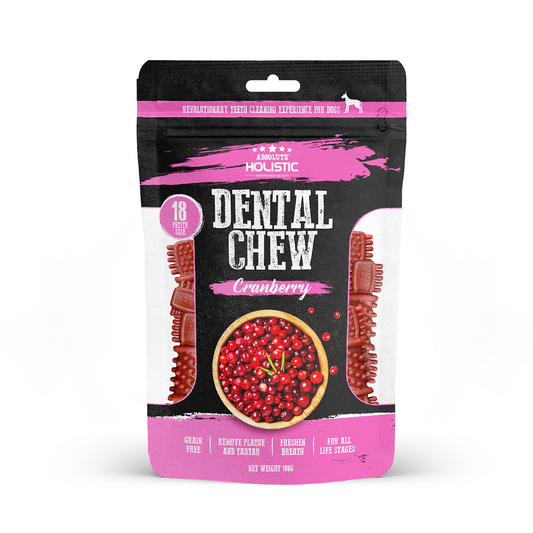 Absolute Holistic Dental Chew Cranberry Value Pack 160g