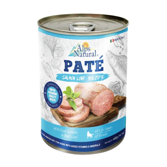 Alps Natural Paté Wet Food - Salmon Loaf Recipe 400g