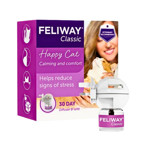 Feliway Classic Diffuser and Refill bottle 30-day starter kit