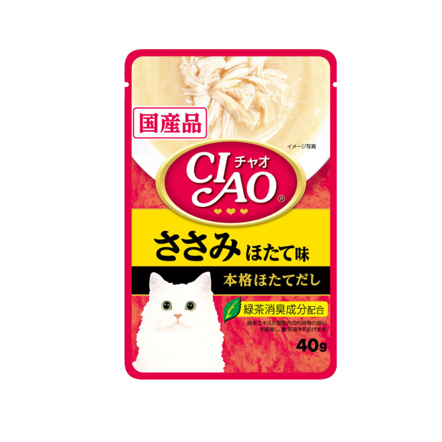 Ciao Creamy Soup Pouch Chicken Fillet Scallop Flavor 40g 16 Pouches