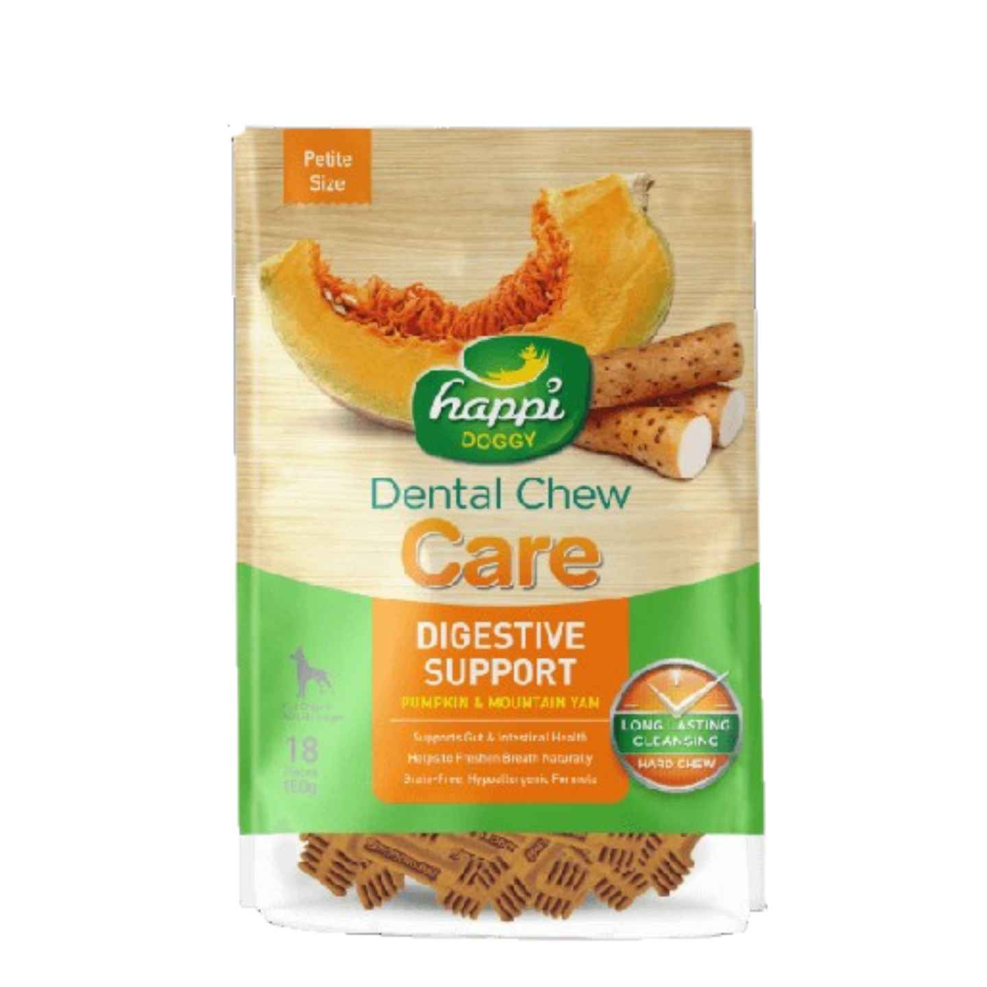 Happi Skippi Digestive Support Pumpkin & Mountain Yam Petite 150g packaging