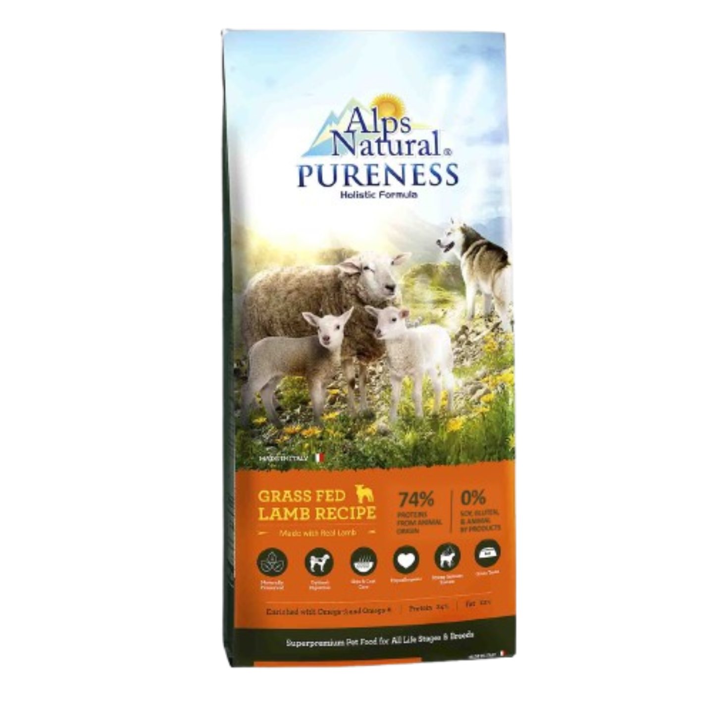 Alps Natural Pureness Holistic Lamb Dry Dog Food 13kg