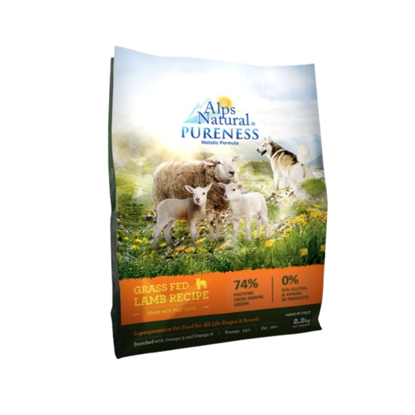 Alps Natural Pureness Holistic Lamb Dry Dog Food 2kg