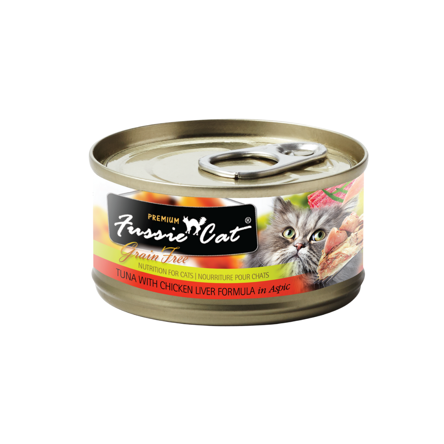 Fussie Cat Black Label Tuna with Chicken Liver 24 Cans