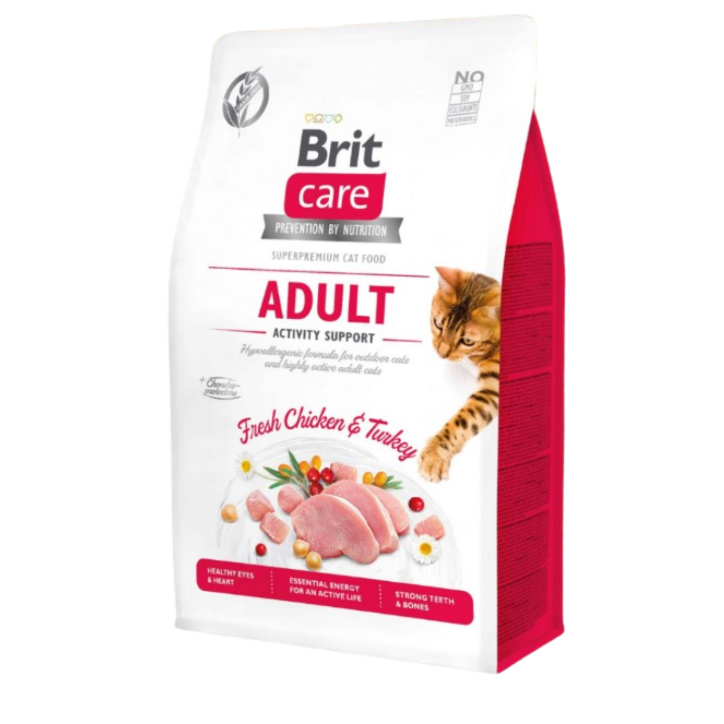 Brit Care Grain-Free Adult Activity Support Dry Cat Food 7kg