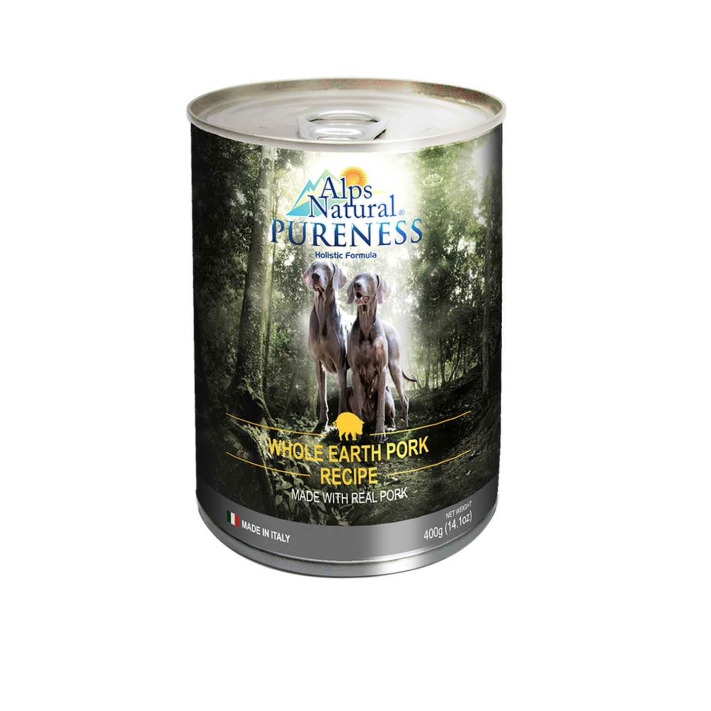 Alps Natural Pureness Classic Pork Recipe Wet Dog Food 400g