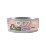 Harlow Blend 007 Tuna Topping Salmon 80g packaging
