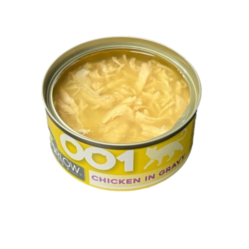 Harlow Blend 001 Chicken In Gravy 80g packaging