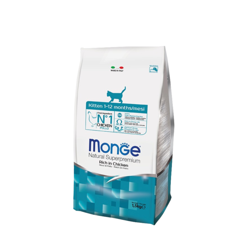 Monge Natural Superpremium Kitten (1.5kg) bag