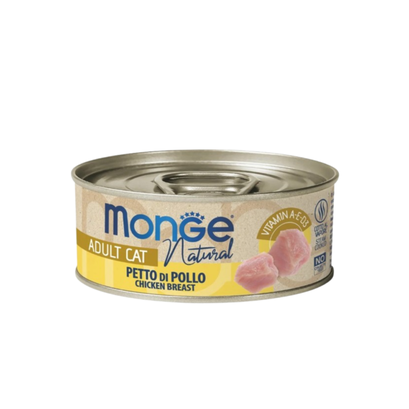 Monge Natural Chicken Breast (80g) 24 pack