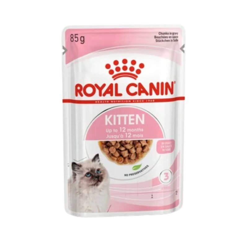Royal Canin Kitten pouch packaging
