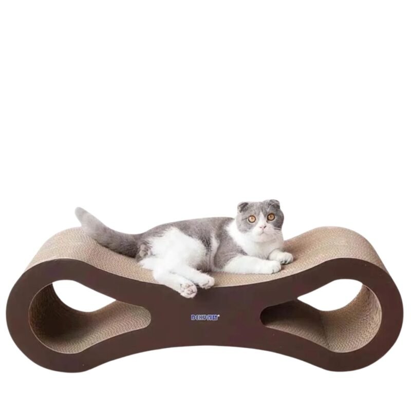 Infinite 8-Shape Large Cat Scratch Board & Lounger (76cm)