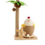 Island Tiki Tales Large Egg Cat Toy & Coconut Tree Combo Scratching Post