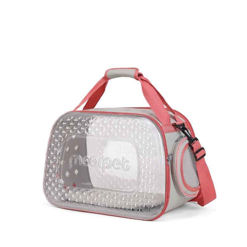 Moorpet Portable Cat & Dog Carrier Sling Bag (Pink)
