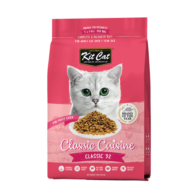 Kit Cat Premium Classic 32 Dry Cat Food (5kg)