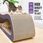 Pillow Shaped Cat Scratch Board – Durable Cat Bed & Scratcher – 100 cm