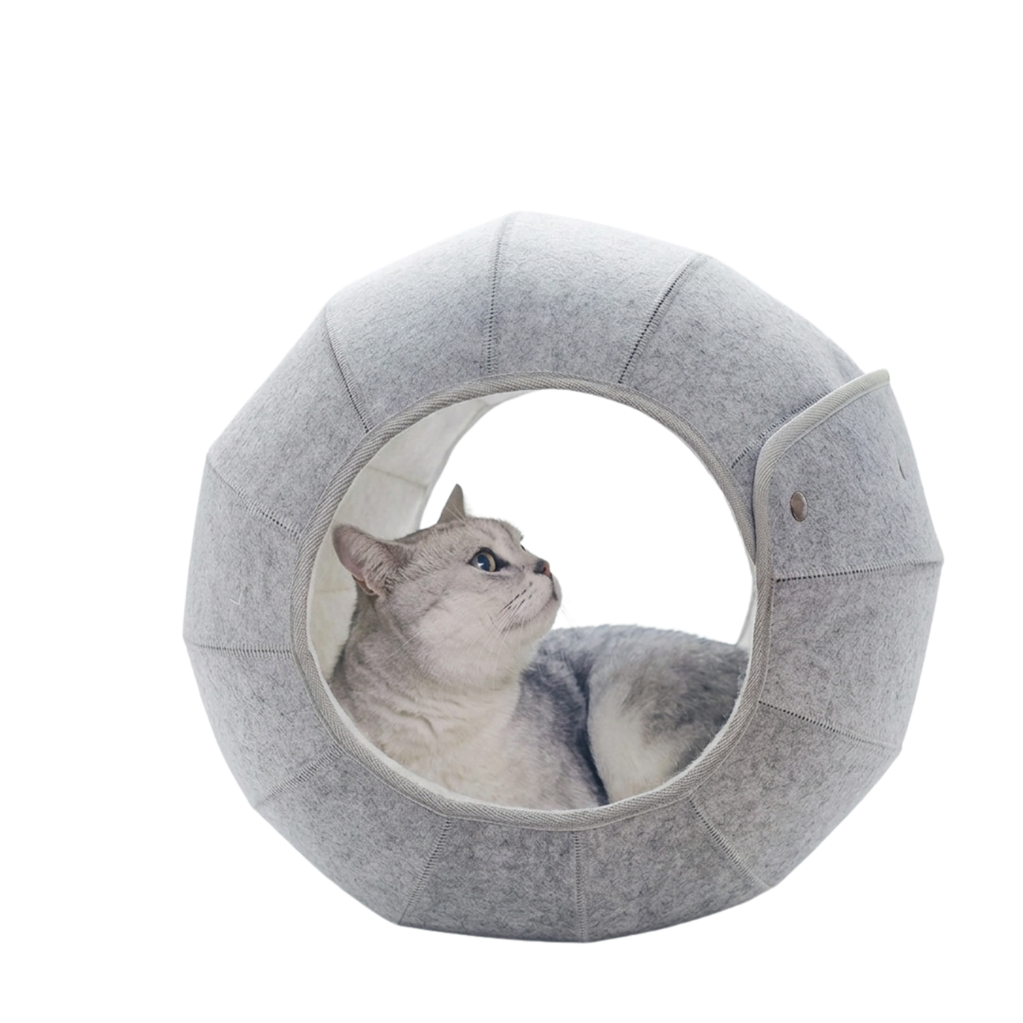 Moorpet Portable Cat & Dog Carrier Sling Bag (Grey) Versa-Sphere felt cat cave