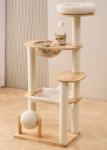 Lucent Multi-Tier Cat Tower (132cm)