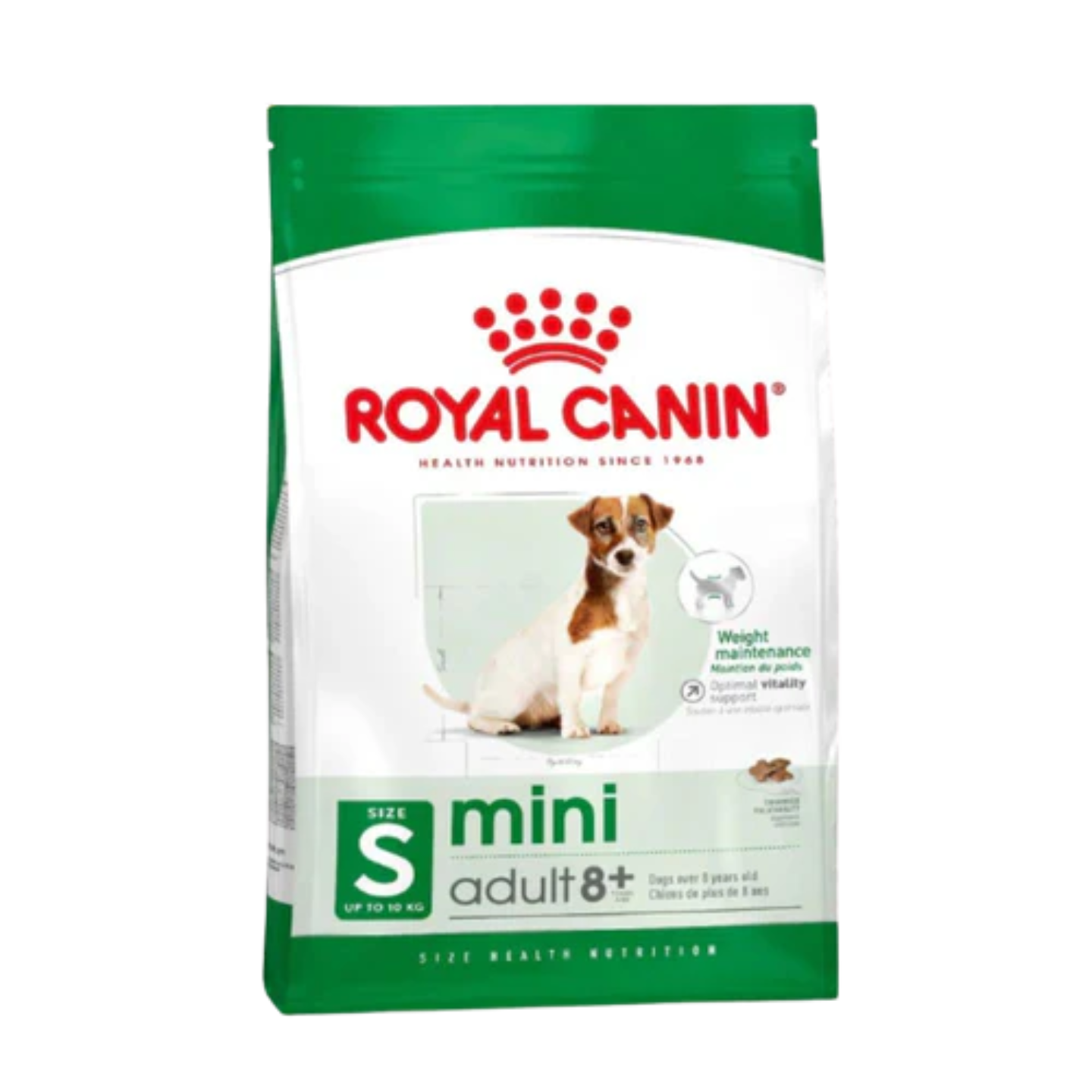 Royal Canin Mini Adult 8+ packaging
