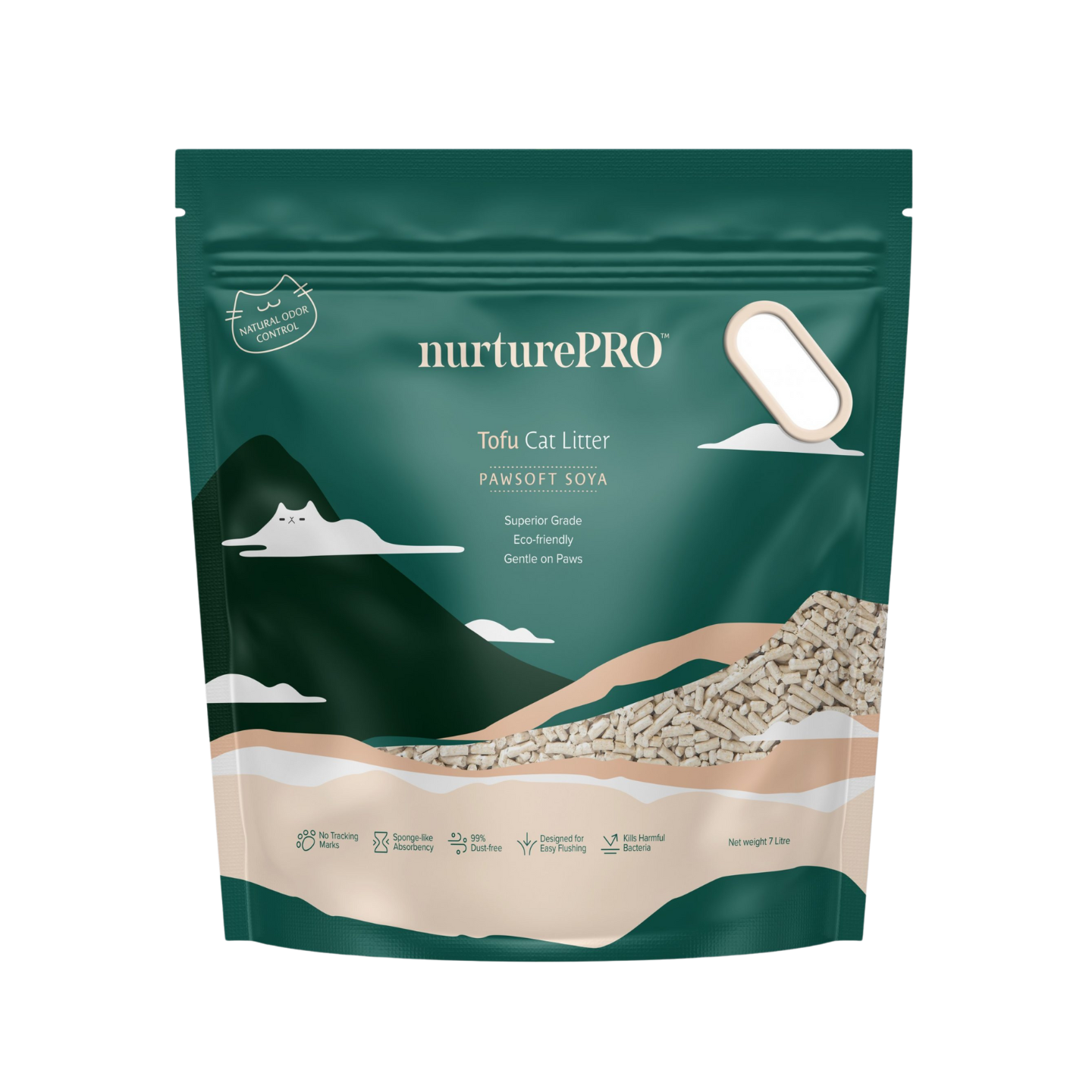 Nurture Pro Tofu Cat Litter Soya (7L) 6 pack