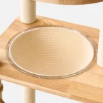 Nova Signature Modular Cat Frame & Tower (127cm) solid wood
