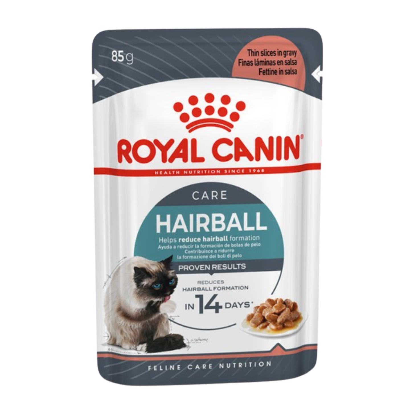 Royal Canin Hairball Care pouch packaging