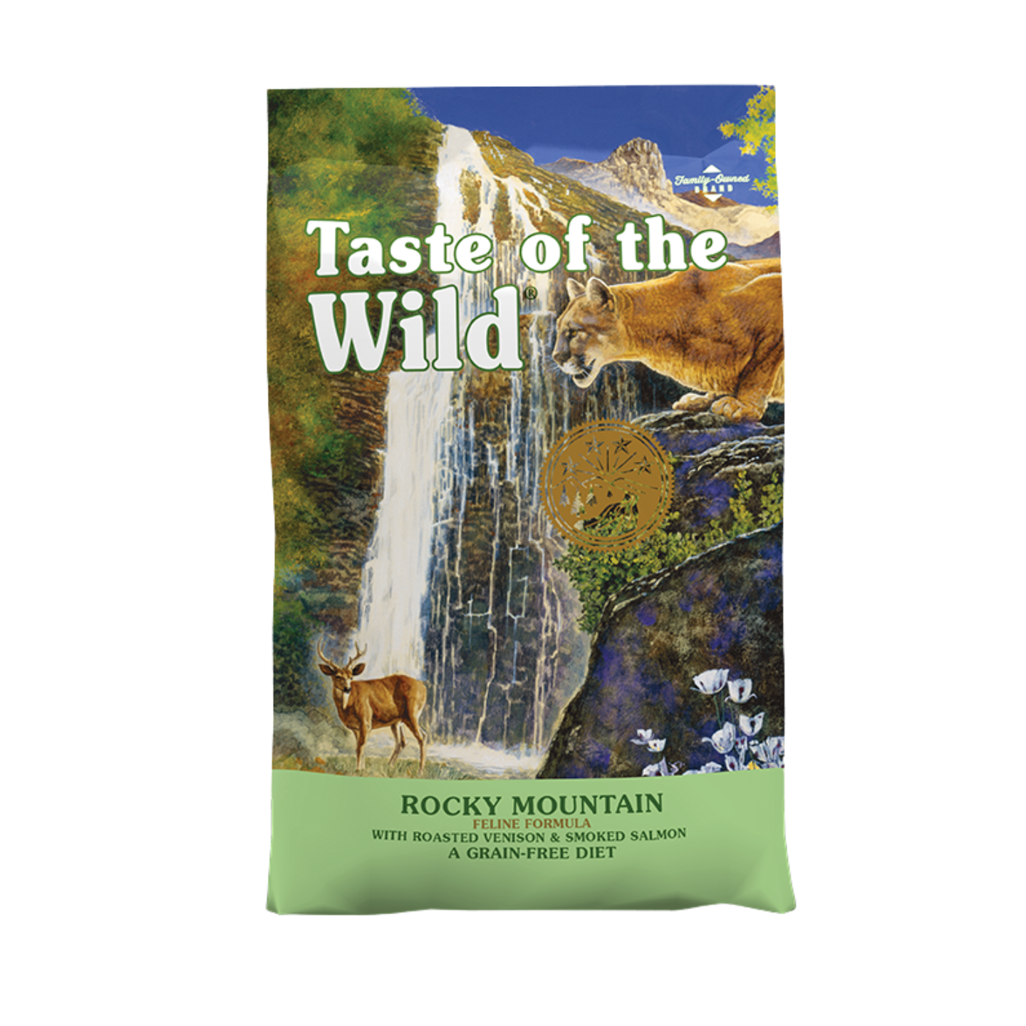 Taste of the Wild Rocky Mountain Roasted Venison & Smoked Salmon Dry Cat Food 6.6kg bag
