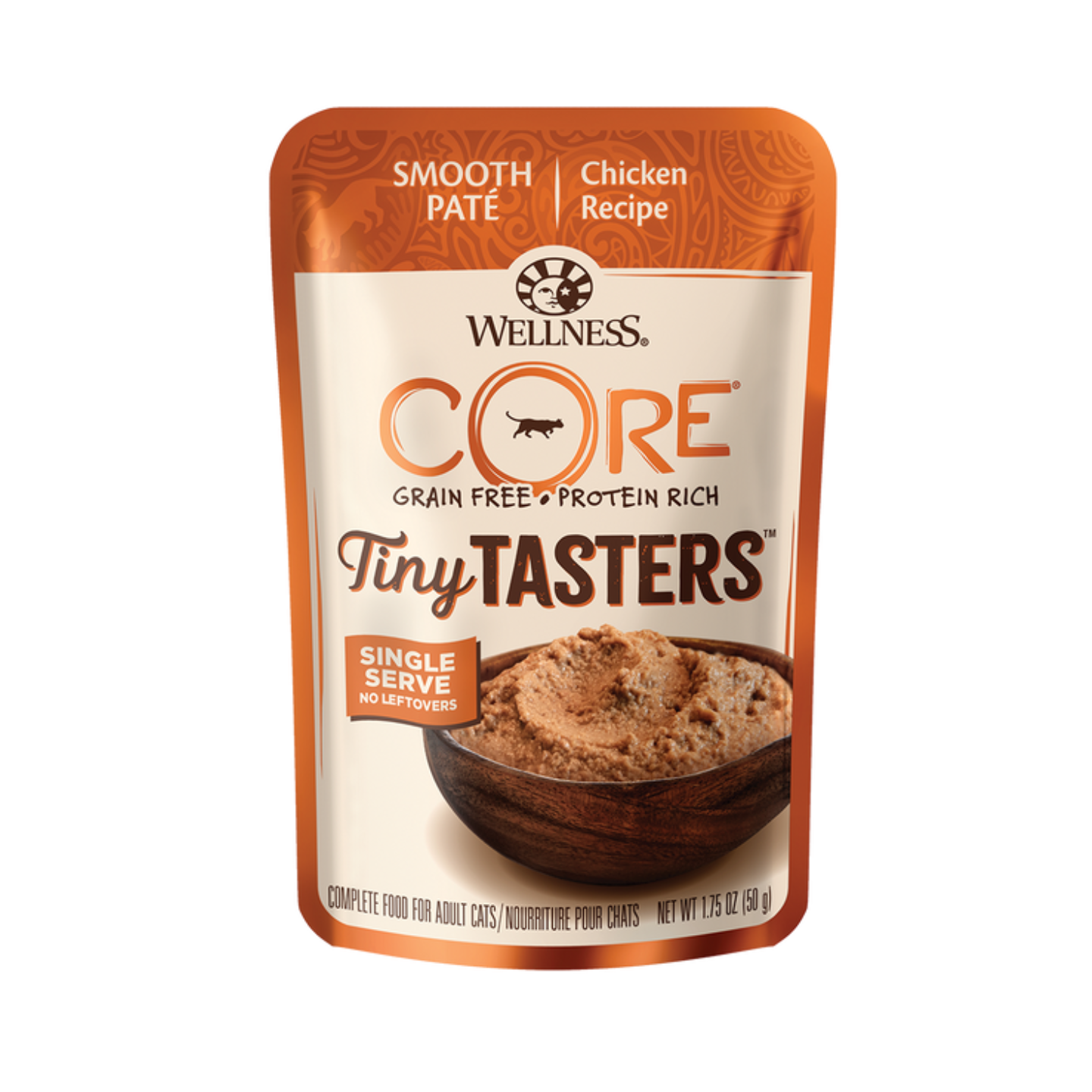 [12 Pouches] Wellness CORE Tiny Tasters Chicken Pate (1.75oz)