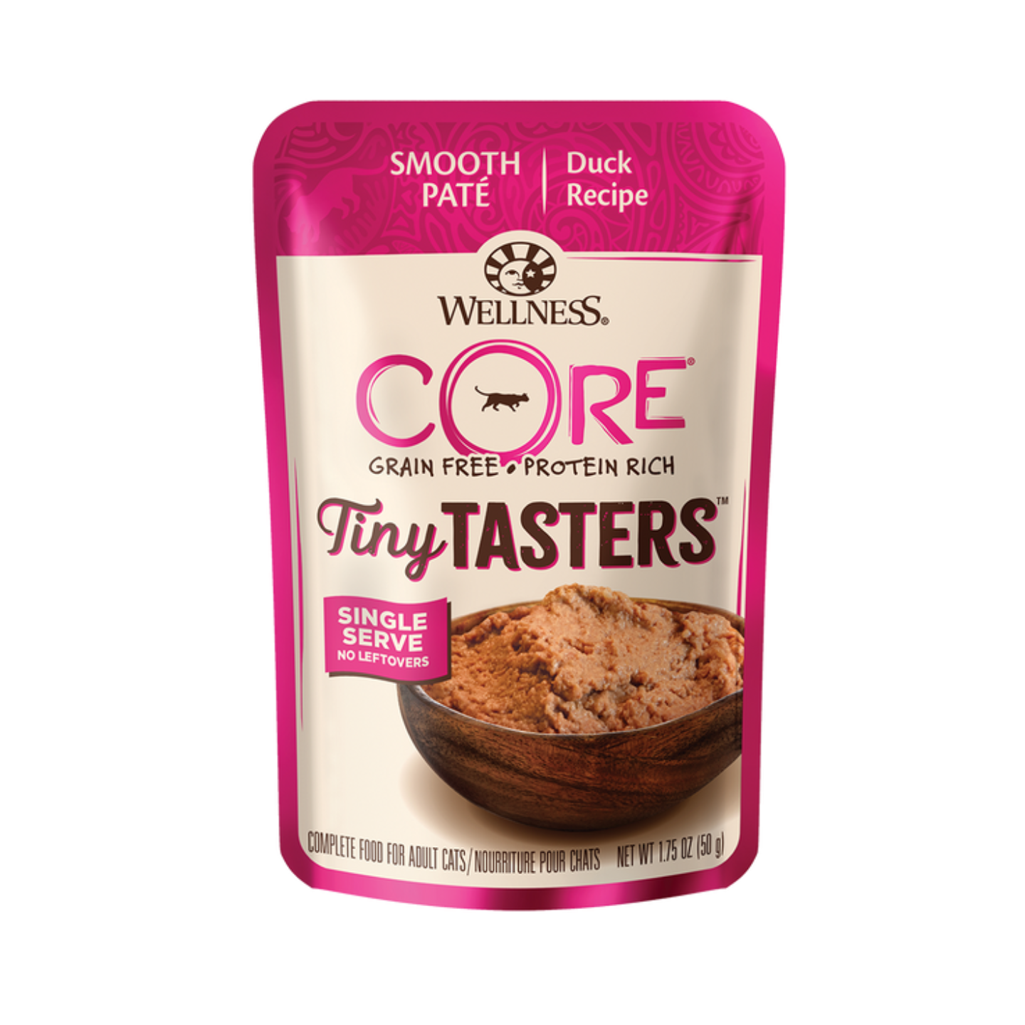 [12 Pouches] Wellness CORE Tiny Tasters Duck Pate (1.75oz)