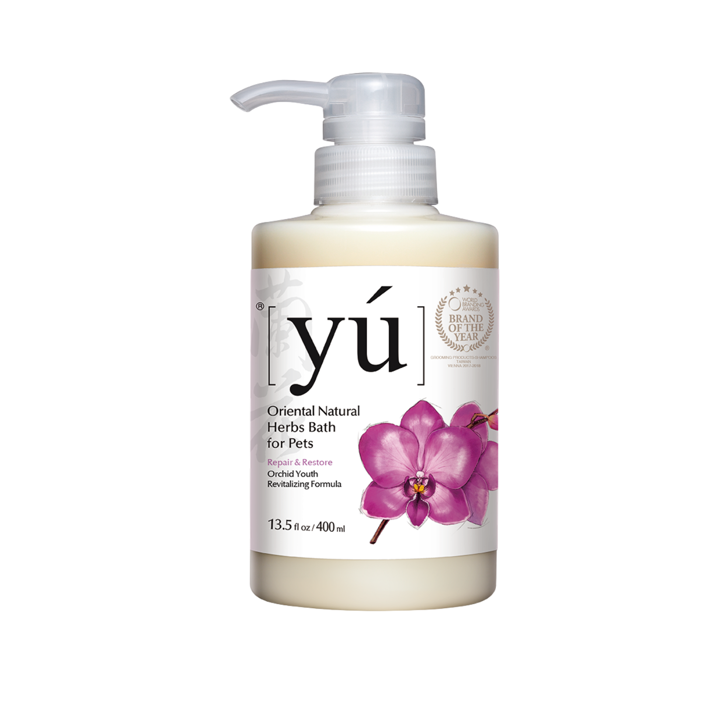 YU Herbs Orchid Youth Revitalizing Pets Shampoo (400ml)