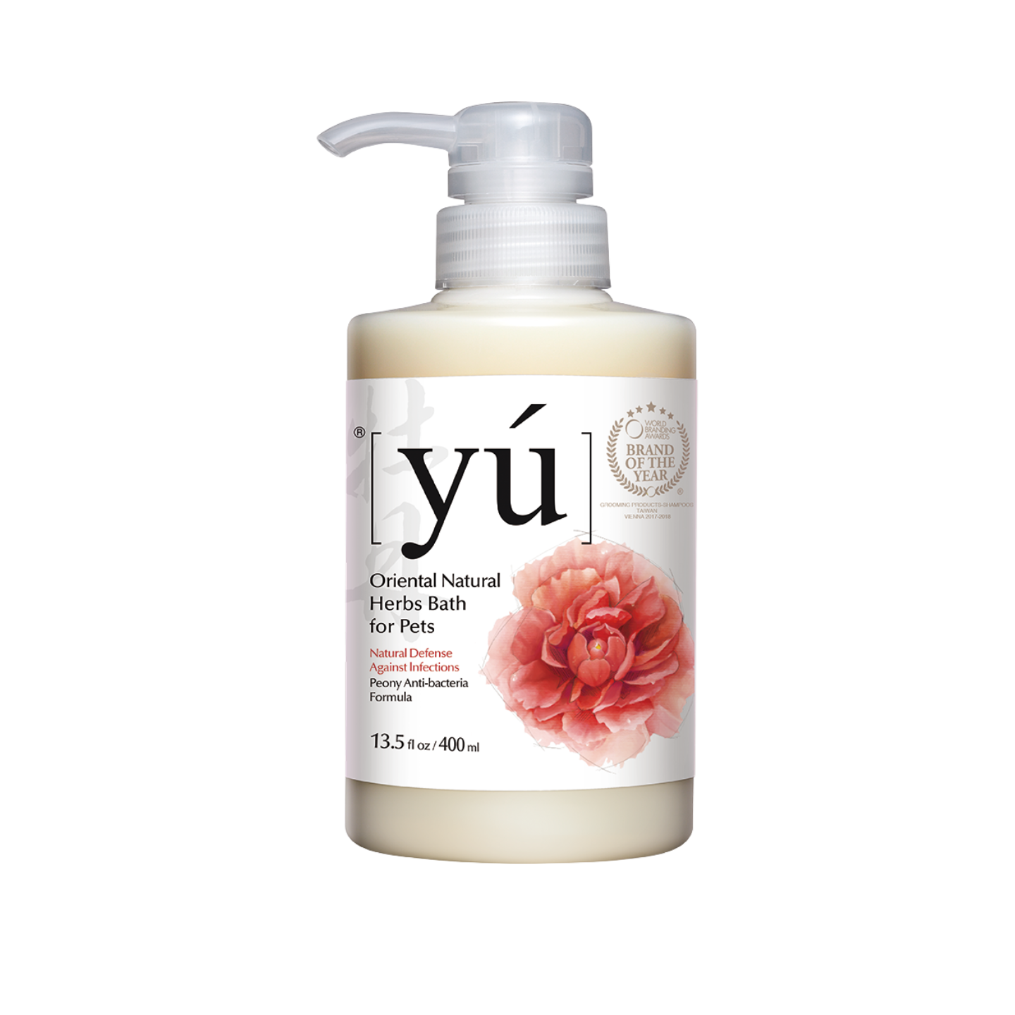 YU Peony Anti-Bacterial Formula Shampoo (400ml)