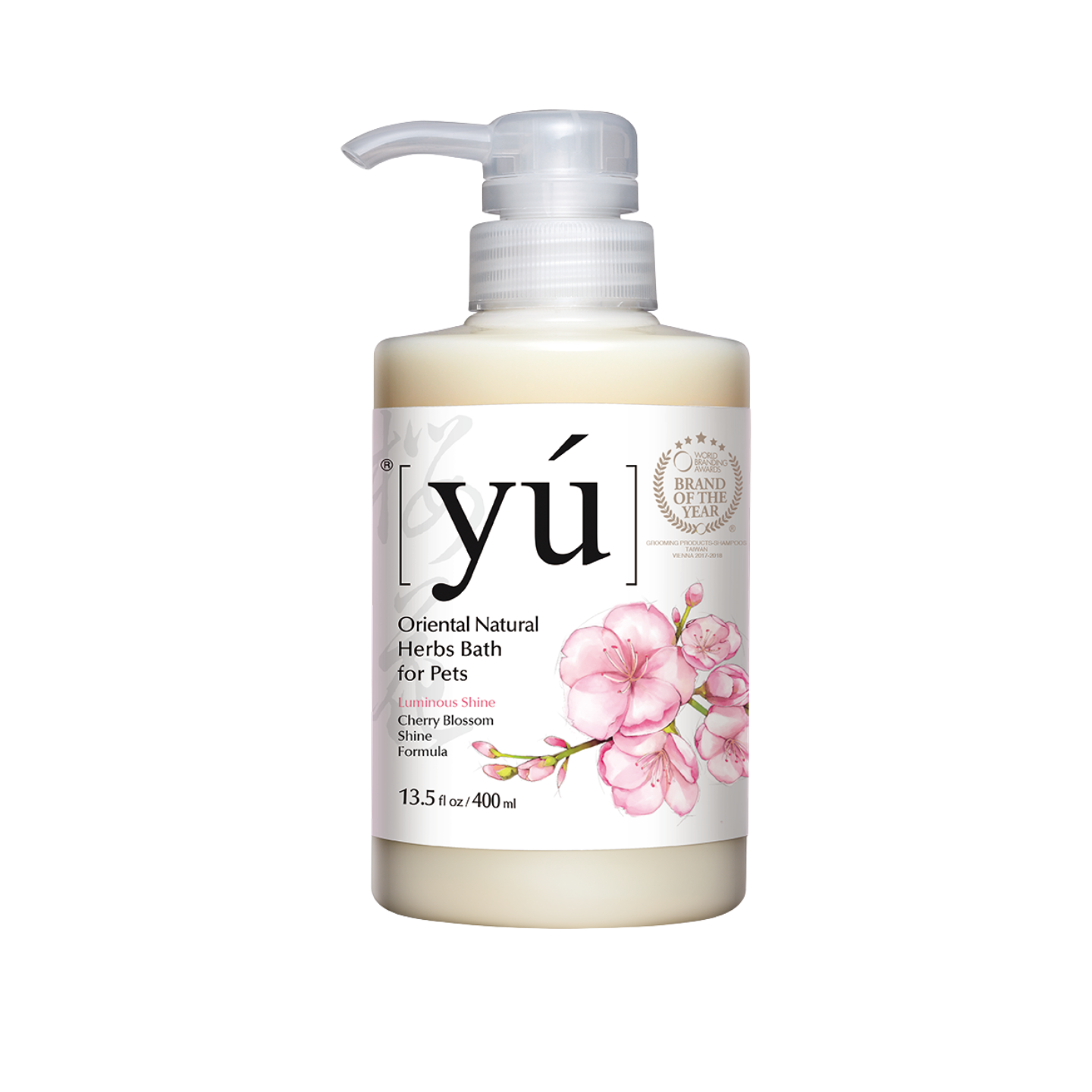 YU Herbs Cherry Blossom Shine Shampoo (400ml)