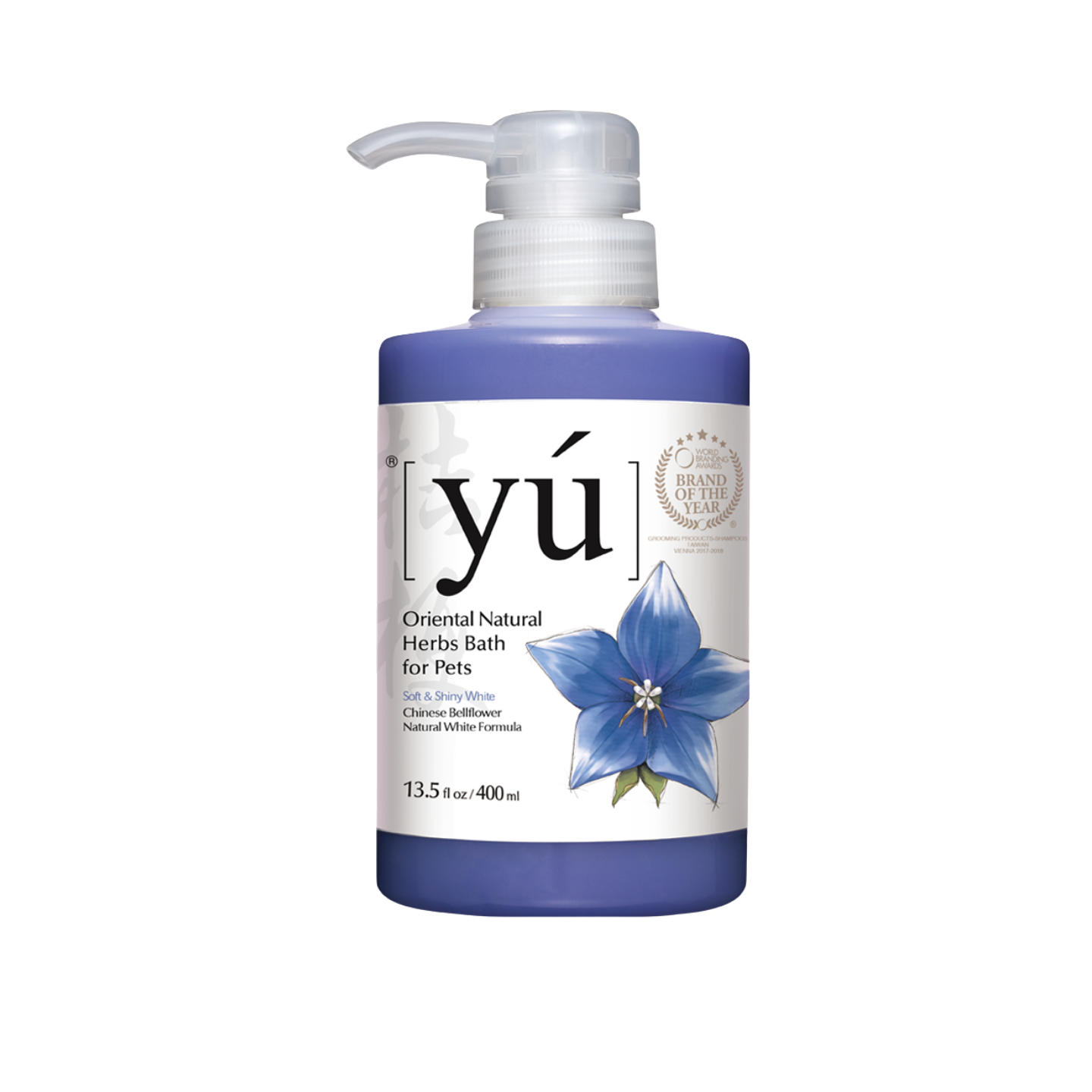 YU Chinese Bellflower Natural White Formula Shampoo (400ml)