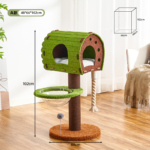 Post Box Forest Treehouse (102 cm) – Modern Cat Climbing Tower