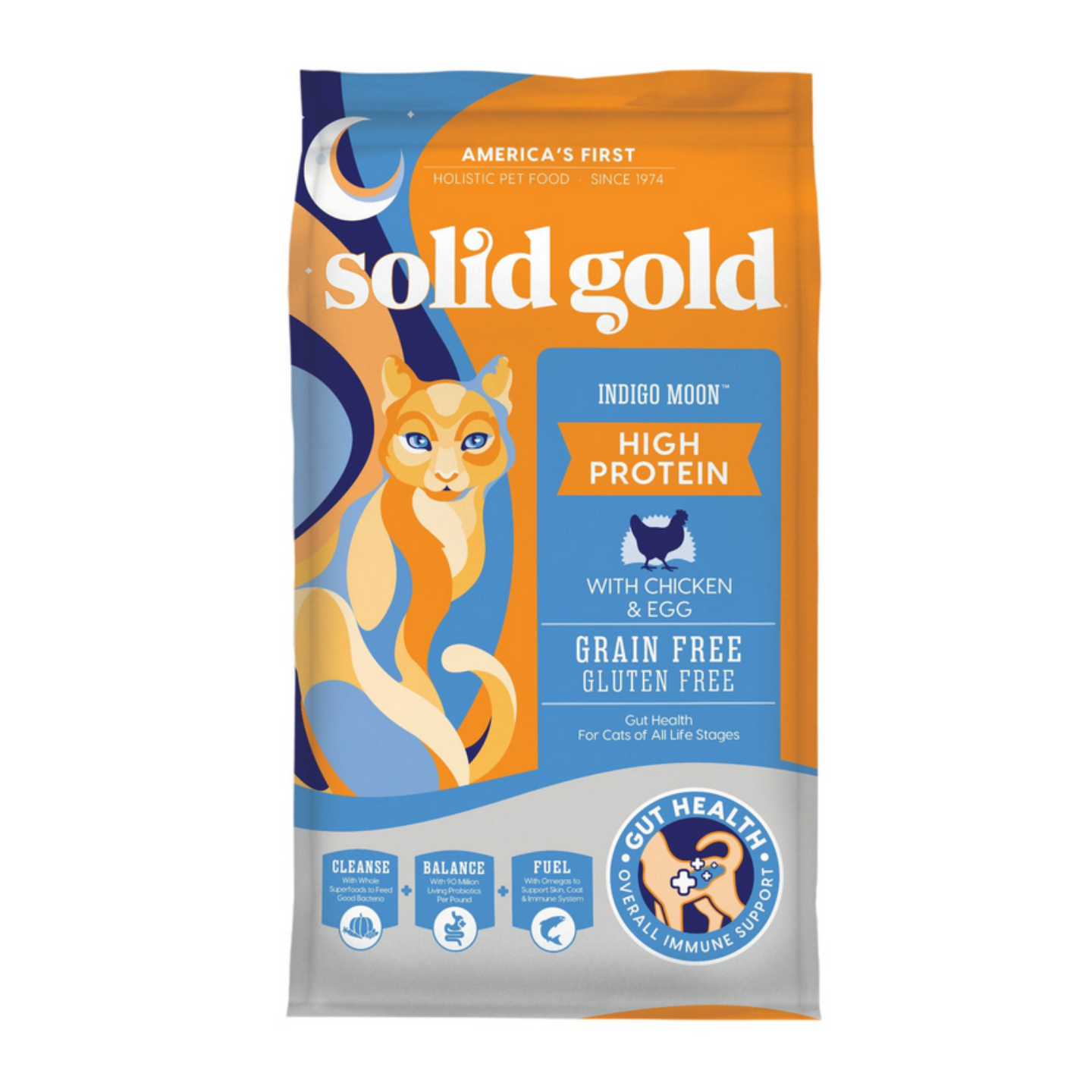 Solid Gold Chicken & Eggs Dry Cat Food 12lbs