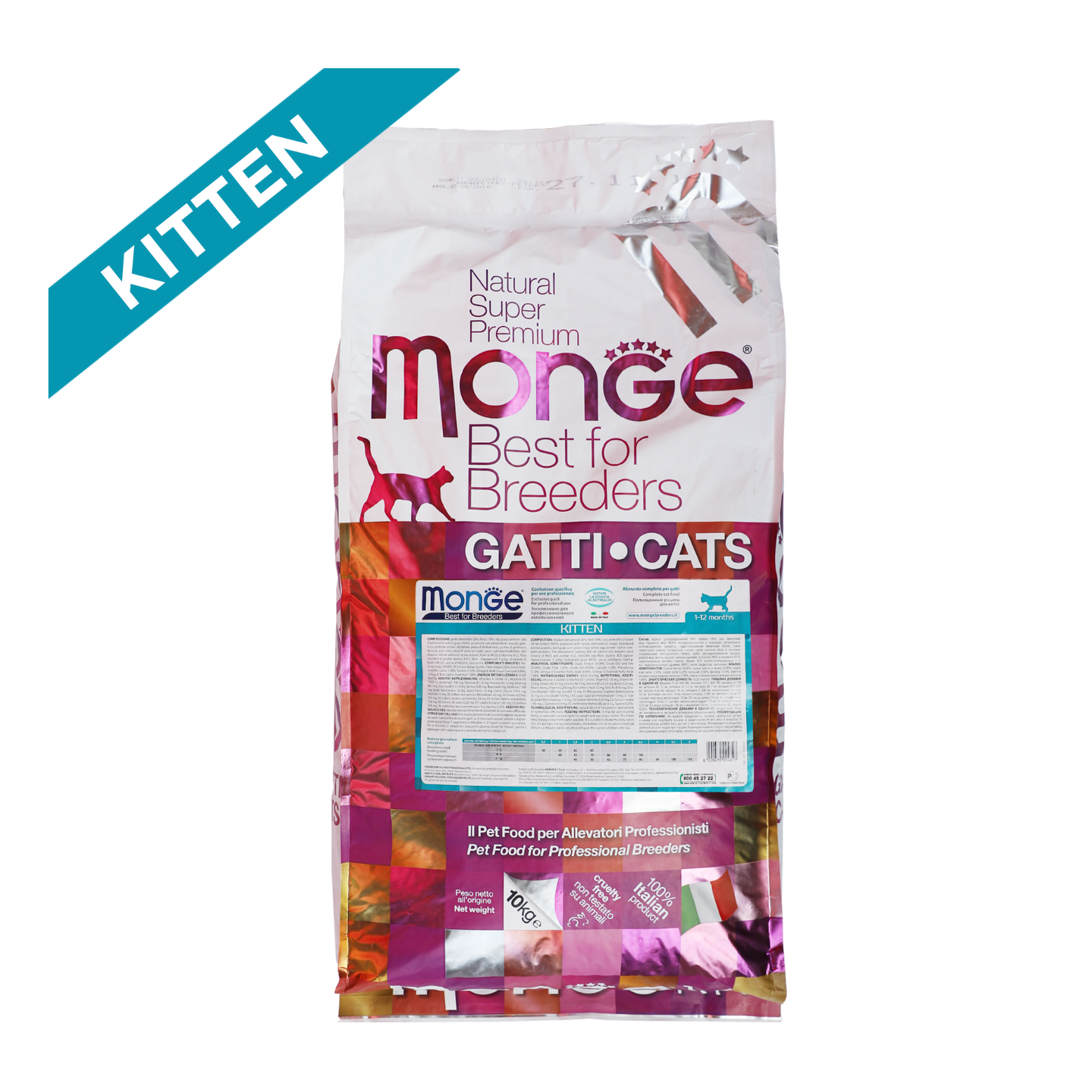 Monge Natural Superpremium Kitten (10kg) bag