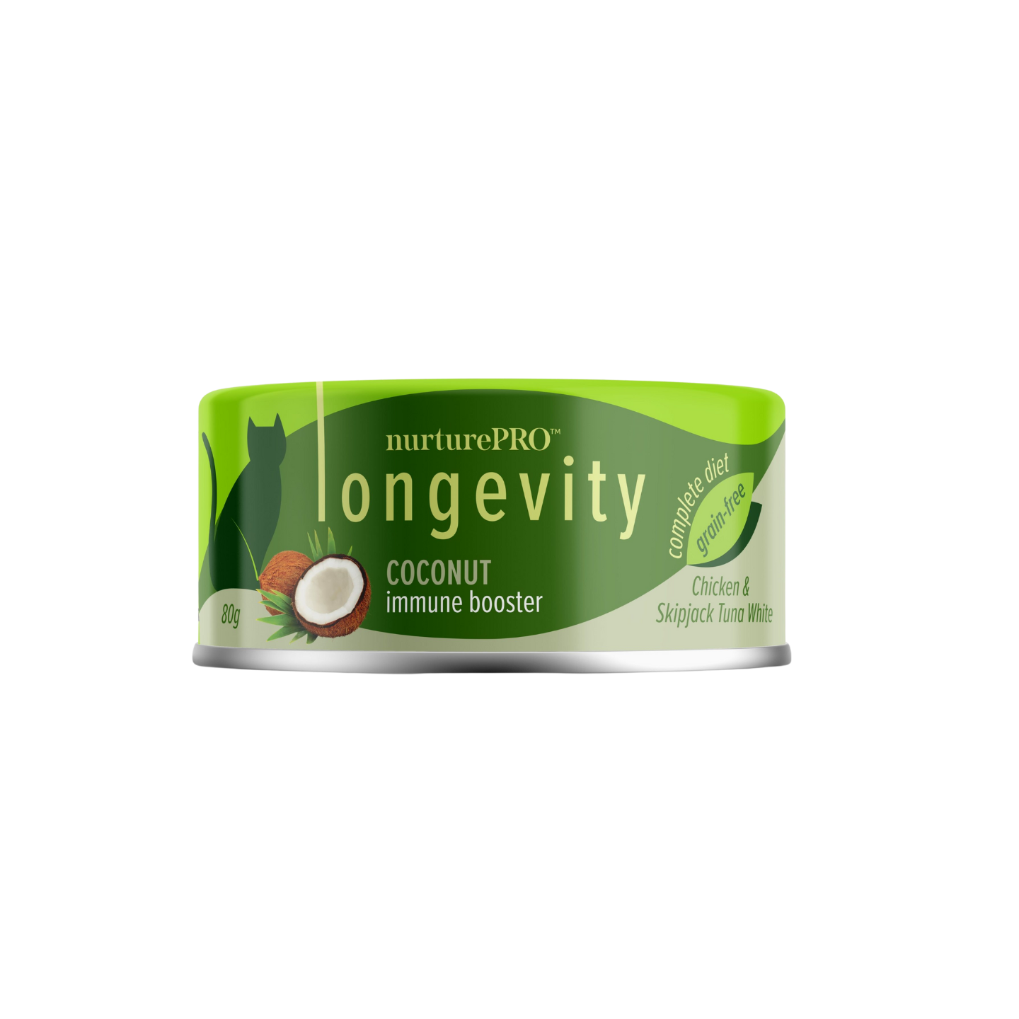 Nurture Pro Longevity Chicken & Skipjack Tuna with Coconut (80g) 24 pack