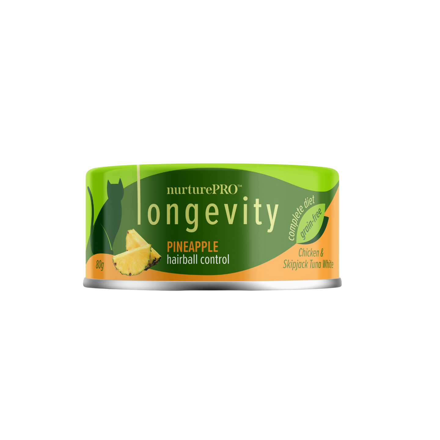 Nurture Pro Longevity Chicken & Skipjack Tuna with Pineapple (80g) 24 pack
