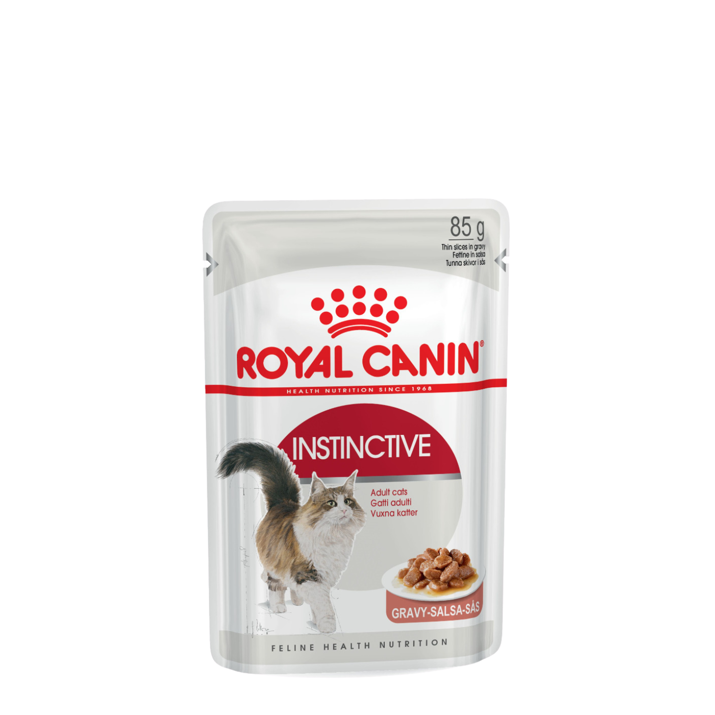 [12 Pouches] Royal Canin Instinctive Chunks in Gravy Pouch 85 g