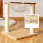 Space Capsule Cat Tree & Climbing Frame for Cats - Image 7