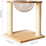 Space Capsule Cat Tree & Climbing Frame for Cats