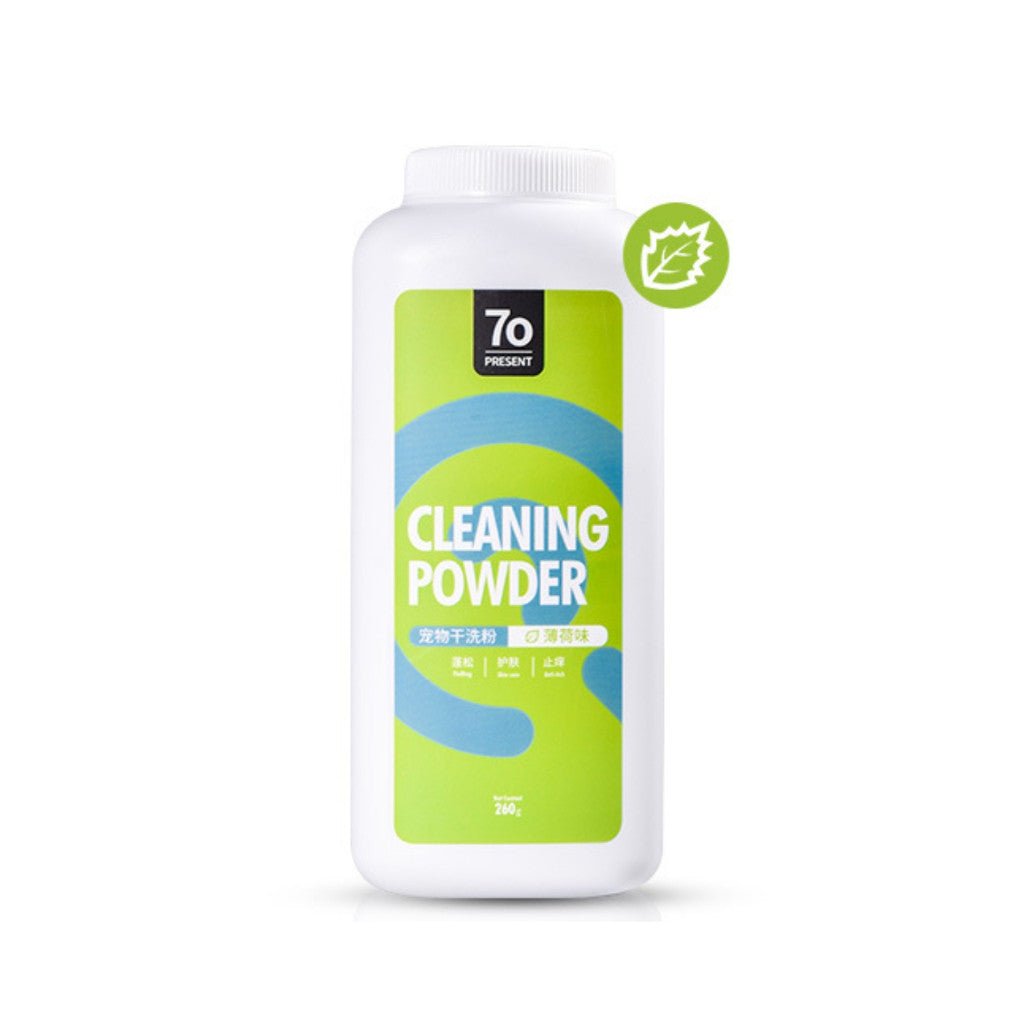 7o Pet Cleaning Powder packaging in Mint
