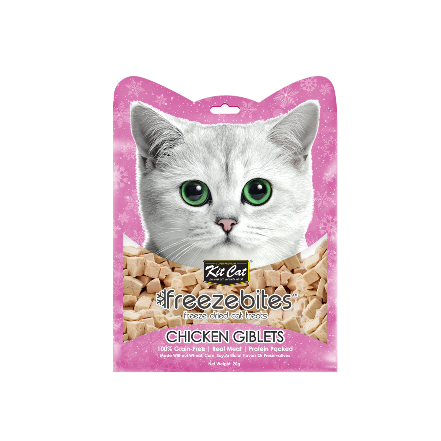 Kit Cat Freeze Bites Chicken Giblets (20g)