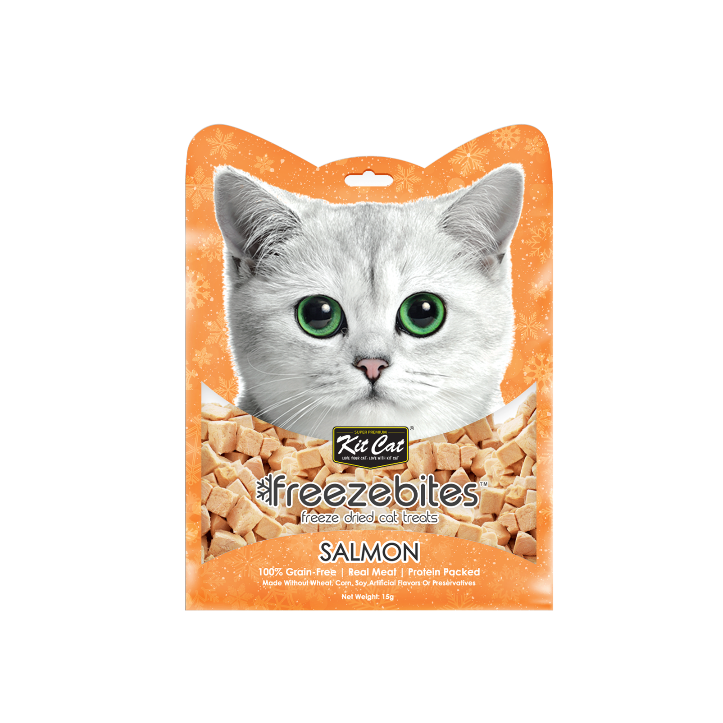 Kit Cat Freeze Bites Salmon (15g)
