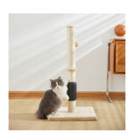 Reina Cream Cat Scratching Post with Groomer (80cm)