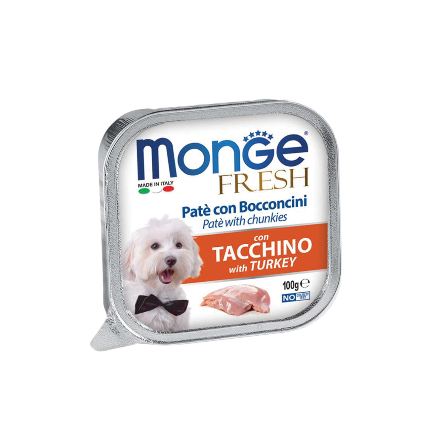Monge Fresh Paté and Chunkies with Turkey (100g) 16 pack