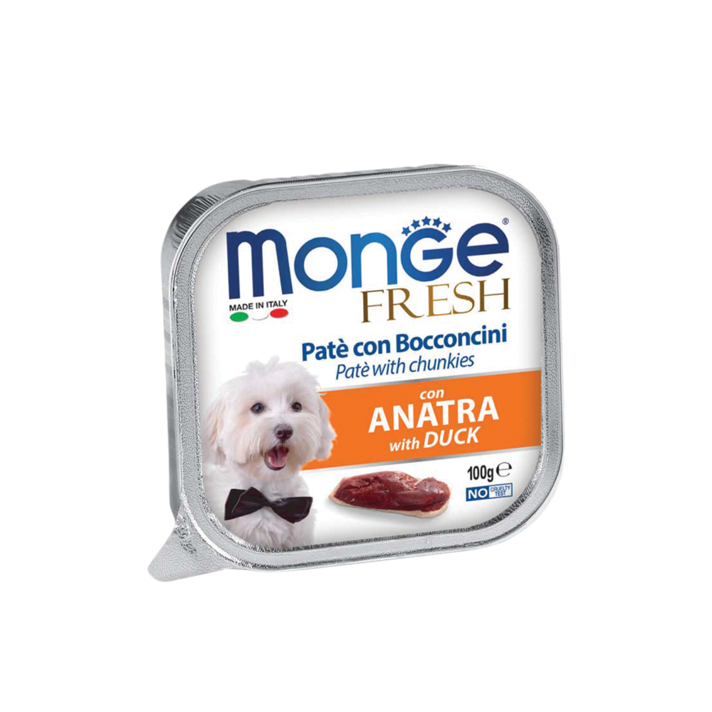 Monge Fresh Paté and Chunkies with Duck (100g) 16 pack