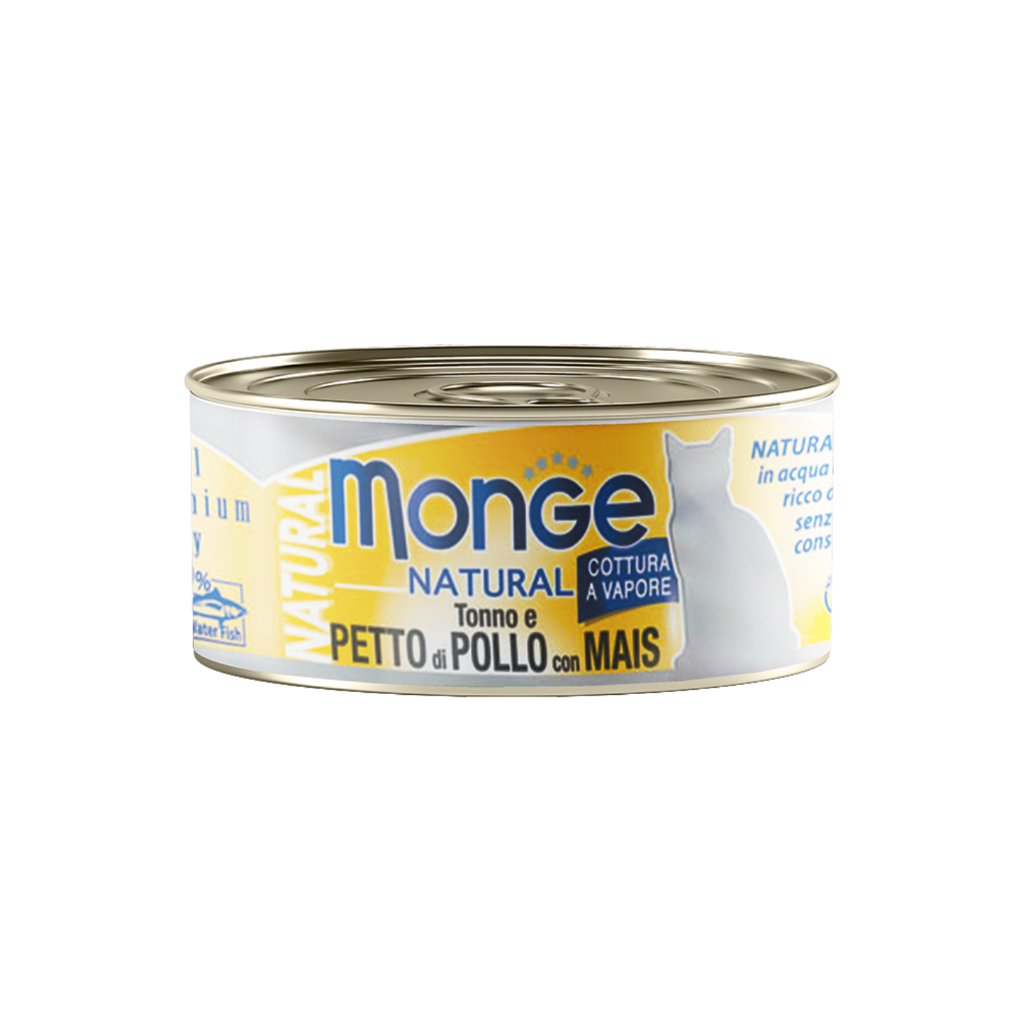 Monge Natural Tuna & Chicken with Corn (80g) 24 pack