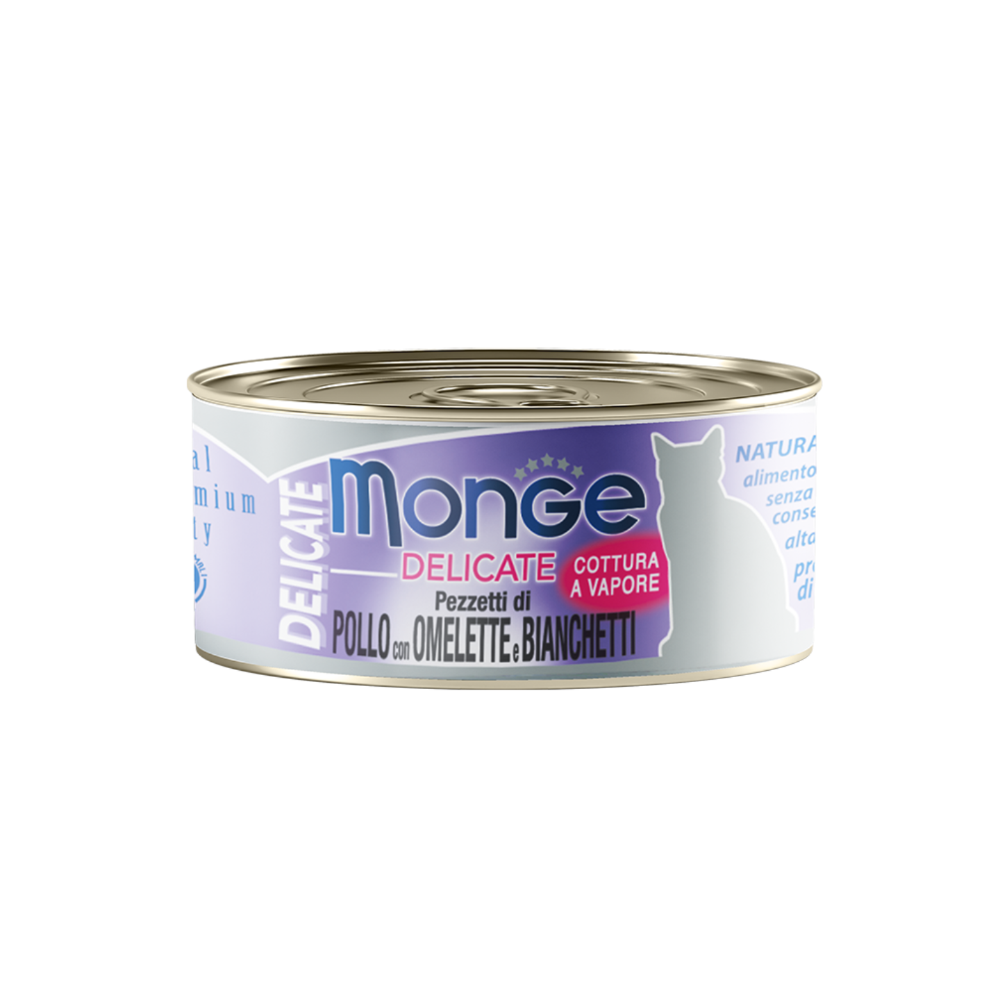 Monge Delicate Chicken with Omelette and Whitebait (80g) 24 pack